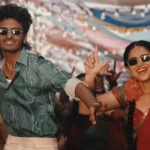 A collage featuring scenes from the top-ranked Indian music videos of 2026, showcasing the artists and cinematic visuals