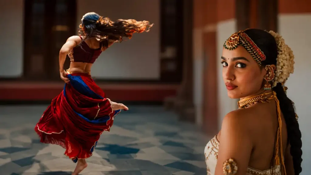 ARJN and Shreya Ghoshal in the KALYANI music video, which crossed 100 million YouTube views ahead of Onam 2026
