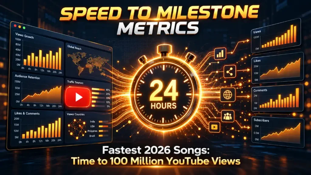 How YouTube calculates and verifies 24-hour music video view records